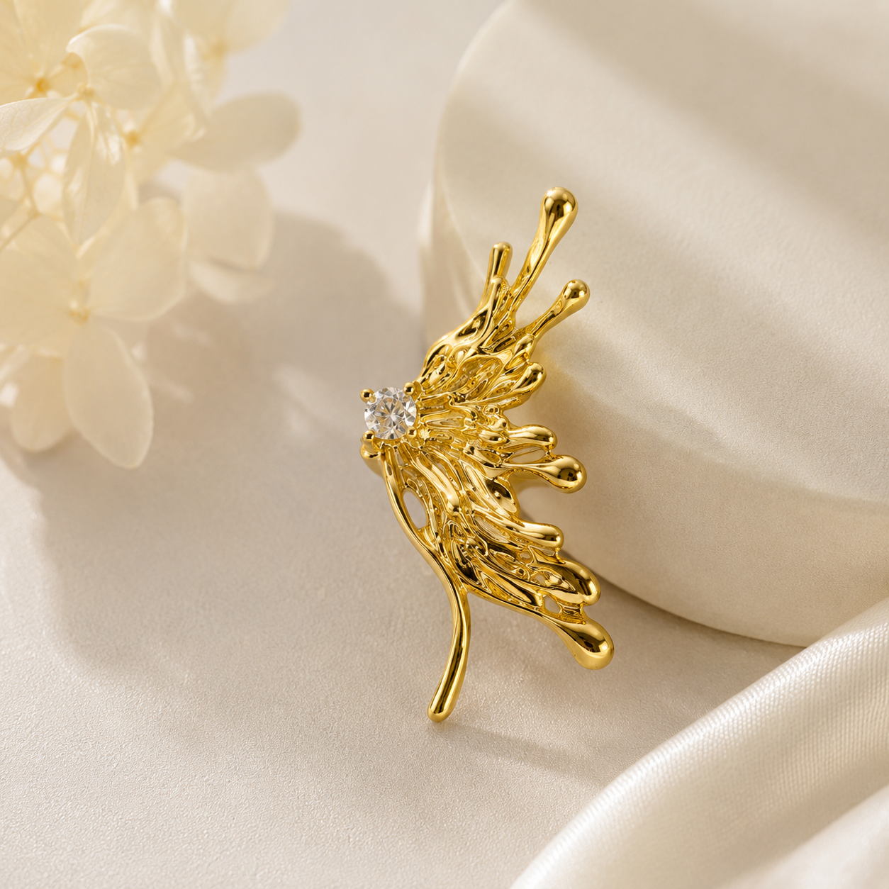 Flutter Ear Cuff (Left Ear)
