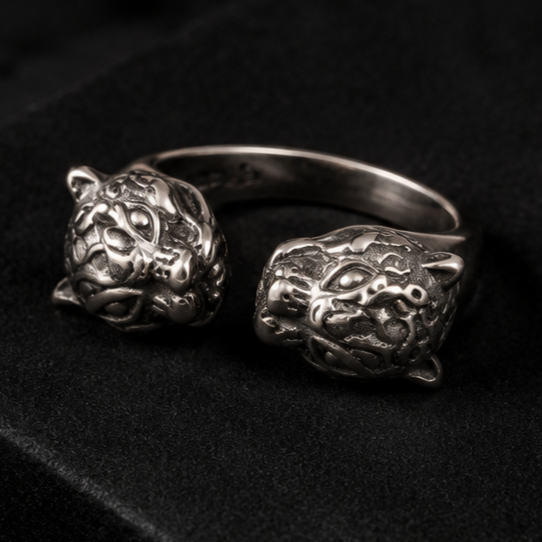 Midnight Panther Ring