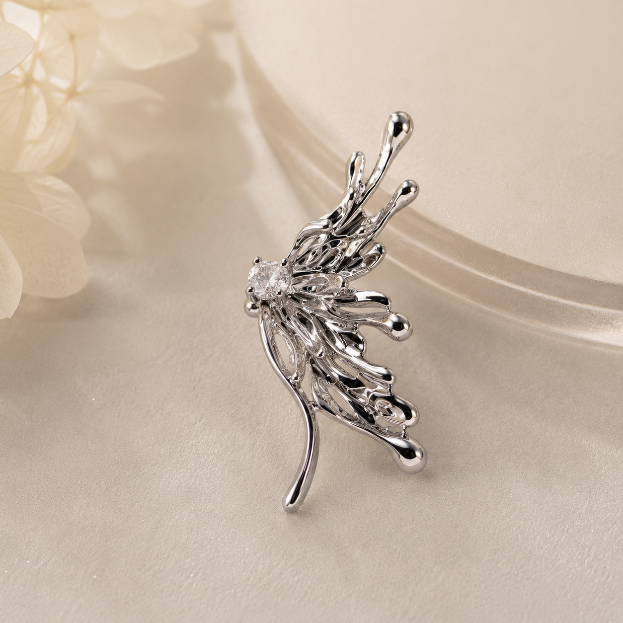 Flutter Ear Cuff (Left Ear)