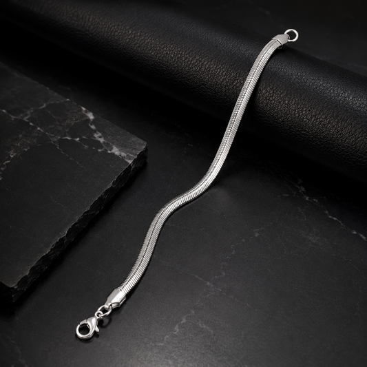 Silver Snake Bracelet